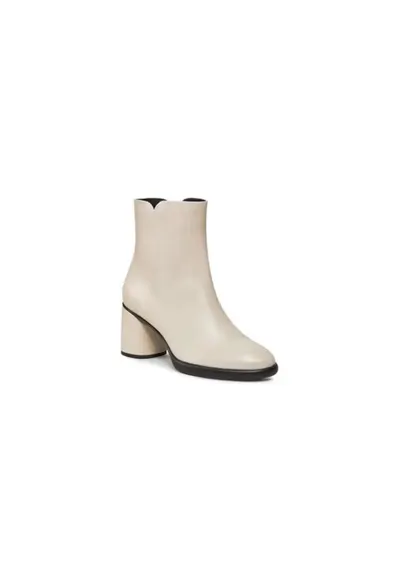 Ghete dama 303178871 - Piele naturala - Alb - Alb