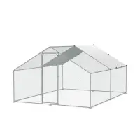 Cotet / tarc pentru pasari 3 x 4 x 2 m din otel galvanizat MESTERINO TOOLS MTGC-034