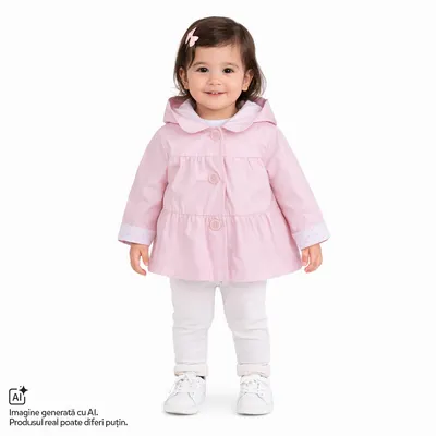 Jacheta copii Chicco impermeabila, Roz, 02080-70MFCO