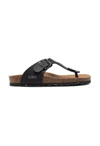 Slapi dama - 13650 - Piele ecologica - Negru