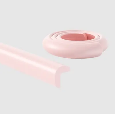 Rola protectie Little Mom Soft Pink din spuma, impermeabila, flexibila, multifunctionala, lungime 4m
