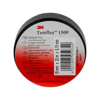 Banda Izolatie Temflex 1500 20m/19mm Negru
