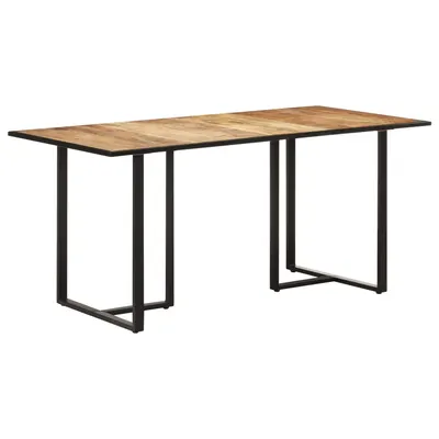 vidaXL Masă de bucătărie, 160 cm, lemn de mango nefinisat