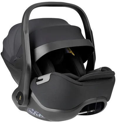 Scoică auto KikkaBoo Platinum – i-Class, i-Size, 40-87 cm, Noir