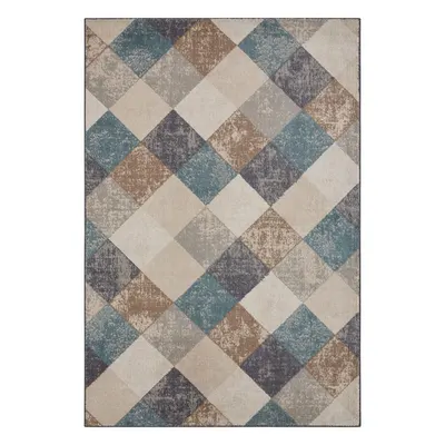 Covor albastru/bej 240x340 cm Terrain – Hanse Home