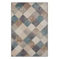 Covor albastru/bej 240x340 cm Terrain – Hanse Home