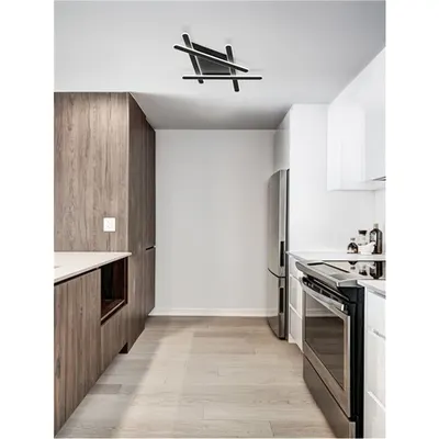 Plafoniera WILLOW Nisipiu Negru Aluminiu & Acrylic LED 60 Wat 220 Volt 3000K IP20