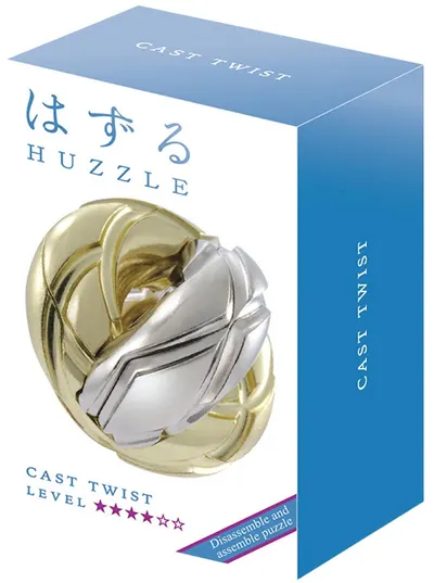 Puzzle logic metalic Hanayama - Cast Puzzle Twist Huzzle