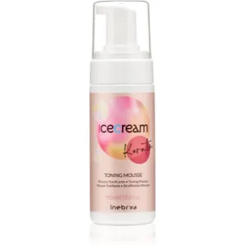 Inebrya Keratin Toning Mousse Spuma regeneratoare pentru păr