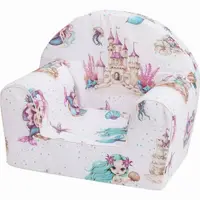 Fotoliu pentru copii Bubaba Sea Multicolor din burete 47x34x43 cm
