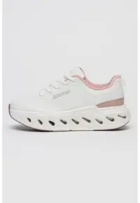 Pantofi sport Aquila de plasa cu amortizare - Roz pastel/Alb optic