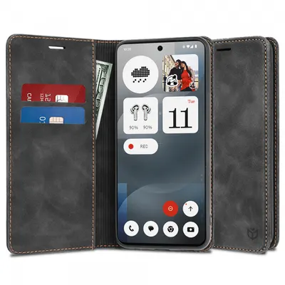 Husa pentru Nothing Phone (3a), Techsuit, Confy, Neagra