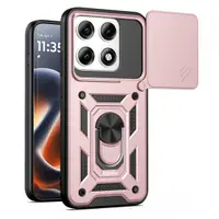 Husa pentru Motorola Edge 70 Pro, Techsuit, CamShield, Roz Aurie