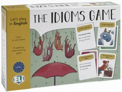 Joc educativ Eli The idioms game (Limba engleză)
