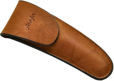 Husă pentru cuțite Deejo - Belt Leather Sheath Natural