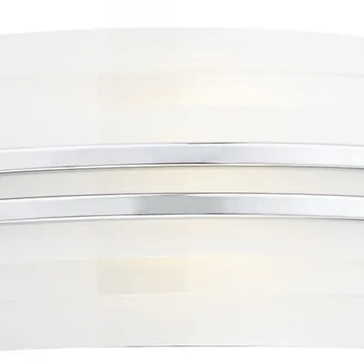 Lampa iluminat perete Sector Small Wall Light Frosted Glass Polished Chrome LED