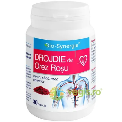 Drojdie de Orez Rosu 30cps