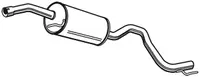 Toba esapament mijloc VW TRANSPORTER IV 2.4D 2.5 2.5D intre 1990-2003