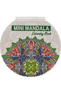 Mini mandala de colorat. Verde
