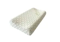 Perna ergonomica Aloe Vera Memory, sustinere exacta pentru gat si cap, husa detasabila, 30x50x10 8 cm, ambalata la geanta