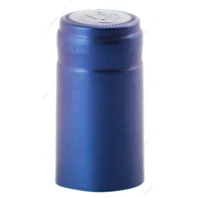 Capison albastru PVC pentru sticle de vin - Default Title