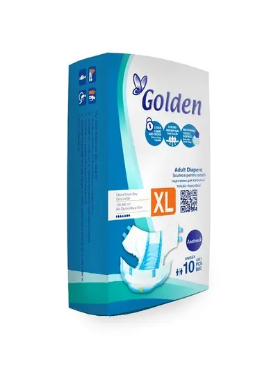 Scutece Adulti Engros Xl, Xlarge, Golden ( 120*160 Cm ) 10 Buc/set - 8 Set/bax