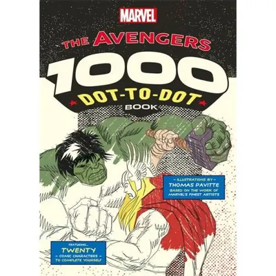 Avengers Dot-to-Dot Book