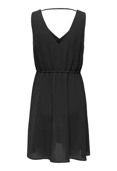 Rochie dama 15323196 - Viscoza - Negru - Negru