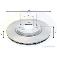 Disc frana COMLINE ADC0295V