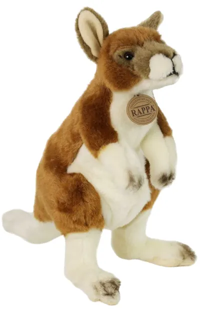 Jucărie de pluș Rappa Eco Friends - Cangur, stând, 30 cm