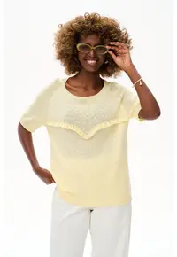 Tricou transparent lejer Fiks