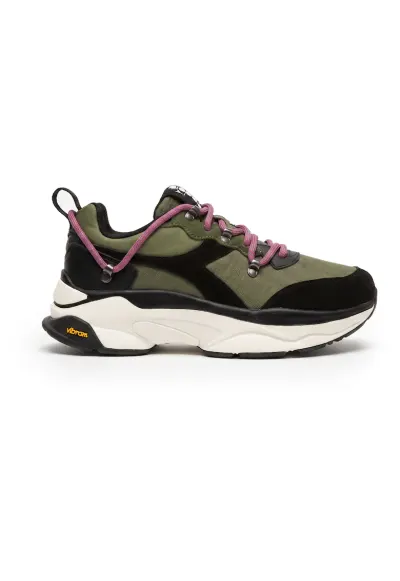 Tenisi dama Terrena - kaki - piele intoarsa si textil - talpa Vibram
