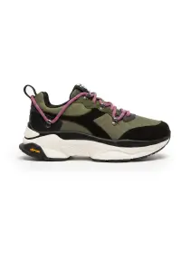 Tenisi dama Terrena - kaki - piele intoarsa si textil - talpa Vibram -