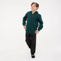 Trening cu fermoar Educație fizică Puma Verde-Negru Copii