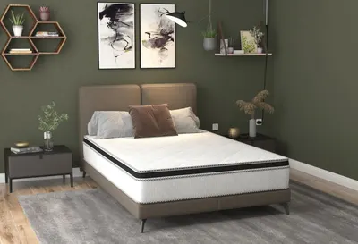 Saltea superortopedica Somnart Fermo 180 x 200 x 30 cm cu arcuri si husa matlasata
