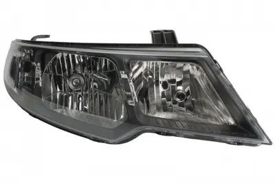 Far fata Dreapta (H1 H7, electric, manual, fara motoras, culoare insert: negru, culoare semnalizator: galben) potrivit KIA CERATO I, CERATO II