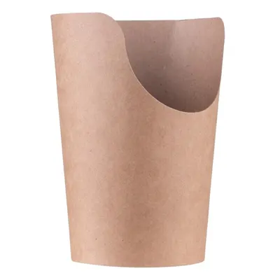 Cutii din Carton PE pentru Cartofi, Kraft, 350 ml, 65 Bucati