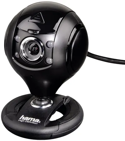 Cameră web Hama - Spy Protect, 720p, neagră