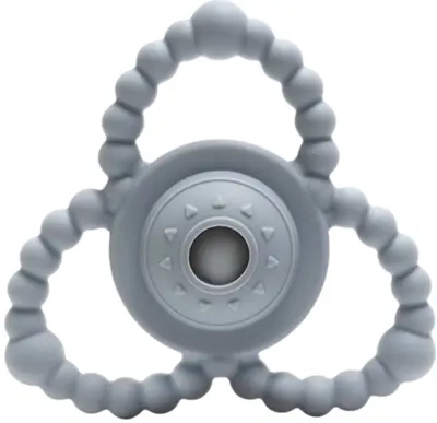 Zdrănitoare din silicon Lorelli Premium - Grey