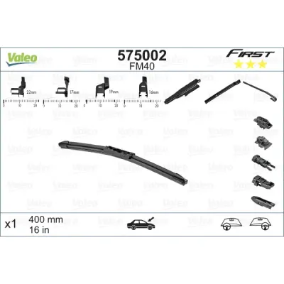 Lamela stergator VALEO 575002