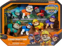 Set de figuri Spin Master Paw Patrol Rubble &amp; Crew - Familia lui Rubble