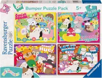 Puzzle Ravensburger din 4 x 100 piese - Squishmallows
