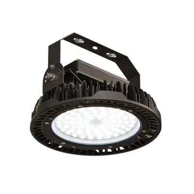 Lampa suspendata, lustra PARA FLAC pandantiv, pandantiv negru, LED-uri, 4000K, negru, 150W, IP65