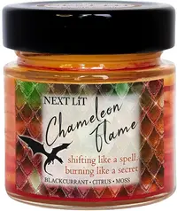 Lumânare parfumată Next Lit Dragon Fire - Chameleon Flame, 100 g
