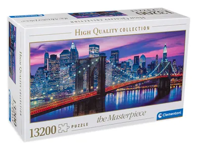 Puzzle panoramic Clementoni din 13 200 de piese - New York