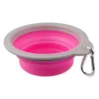 Bol de călătorie pentru câini din plastic ø 15 cm Dog Fantasy – Plaček Pet Products