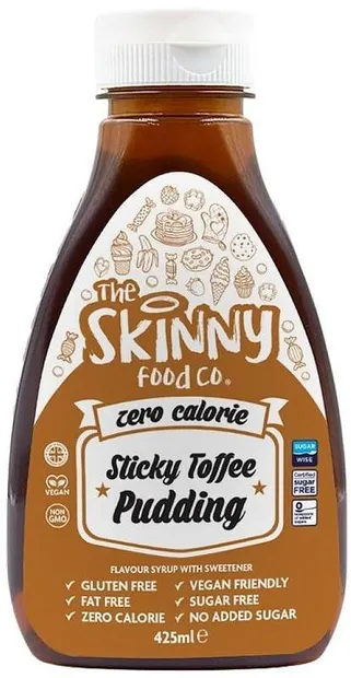 Skinny Food Co Skinny Syrup Sticky Toffee Pudding, 425 ml
