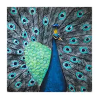 Tablou pictat manual Amazing 80x80cm