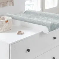 Saltea din spuma pentru masa de infasat din lemn Boho by Woodies 72 x 47 x 9 cm