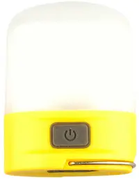 Mini lampă de lucru reîncărcabilă pentru camping Dulotec - BLR1, galben